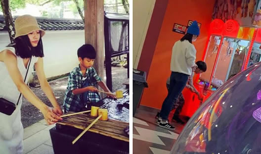 陈羽凡带儿子出游:一旁神秘白衣女子身份引关注 陈羽凡带儿子出游:一旁神秘白衣女子身份引关注