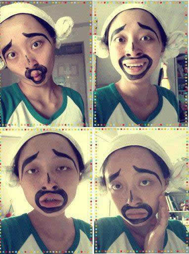 鼻孔塞珍珠自拍:像鼻屎奇葩自拍方式大盘点 鼻孔塞珍珠自拍:像鼻屎奇葩自拍方式大盘点