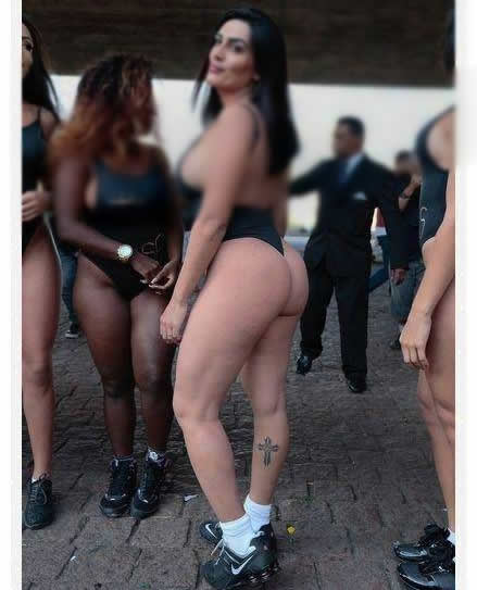 巴西美臀大赛图片：臀部来选美的比赛十分火爆