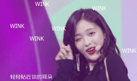 wink什么意思中文翻译:女生男生发个wink什么意思 wink什么意思中文翻译:女生男生发个wink什么意思