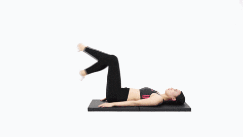 床上减肥运动图解：瘦腰瘦腿促睡眠（精选动作）