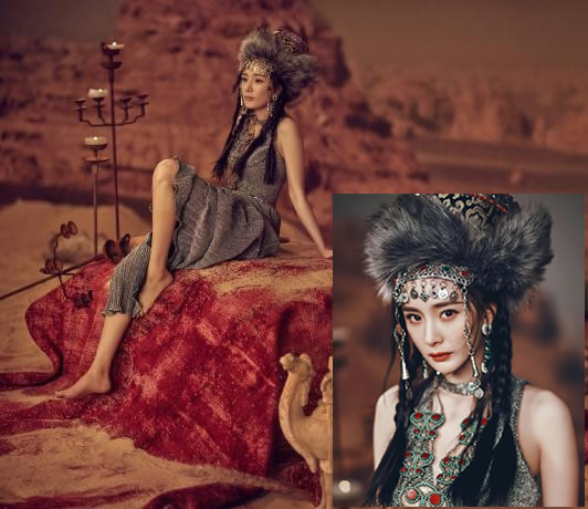 杨幂变身楼兰公主怎么回事:5套民族风服饰异域风情 杨幂变身楼兰公主怎么回事:5套民族风服饰异域风情