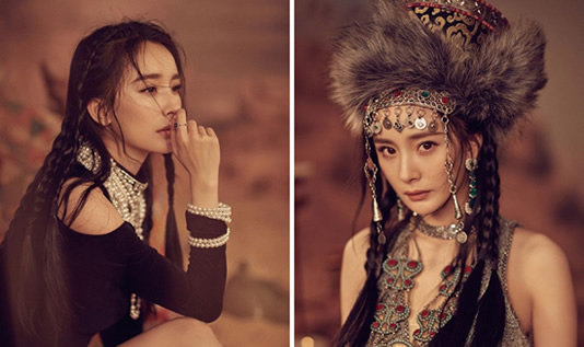 杨幂变身楼兰公主怎么回事:5套民族风服饰异域风情 杨幂变身楼兰公主怎么回事:5套民族风服饰异域风情