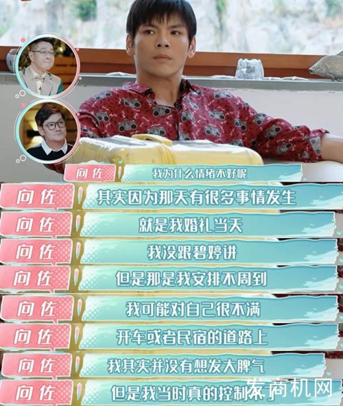 向佐郭碧婷蜜月吵架：背后原因详情令人心疼