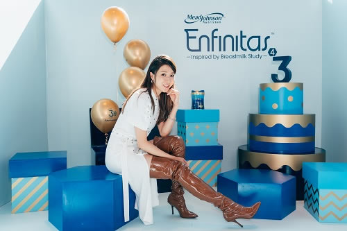 钟嘉欣与美赞臣Enfinitas携手鼓励孩子发挥天资 钟嘉欣与美赞臣Enfinitas携手鼓励孩子发挥天资