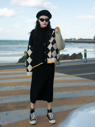 毛衣开衫外套怎么穿搭才好看(不挑身材) 毛衣开衫外套怎么穿搭才好看(不挑身材)