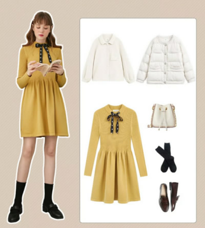 冬季长款加厚连衣裙穿搭:推荐5款减龄穿搭懒人必备 冬季长款加厚连衣裙穿搭:推荐5款减龄穿搭懒人必备