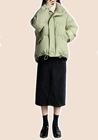 黑色半身长裙4款潮流搭配：满足你的少女心快get起来