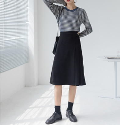 矮个子女生如何穿长裙显高：想显高必高腰你懂吗