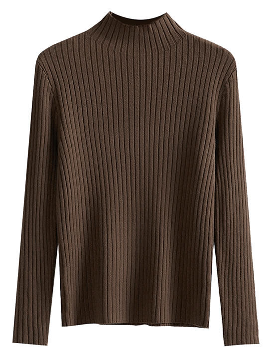 毛衣让你暖暖的时尚甜美范：5款毛衣组你扬长避短穿搭