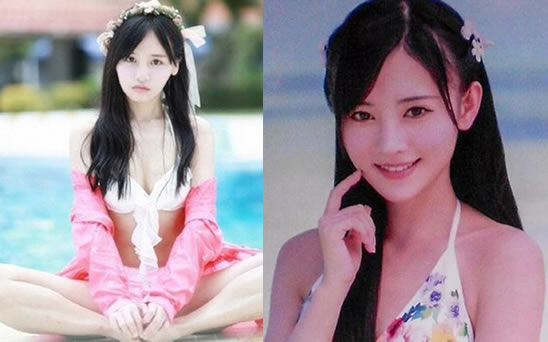 鞠婧祎比基尼照一览 鞠婧祎证件照清纯惊艳