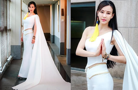 瑜伽教母母其弥雅照片：这就练瑜伽的身材模板