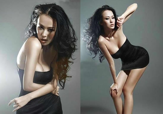 瑜伽教母母其弥雅照片：这就练瑜伽的身材模板