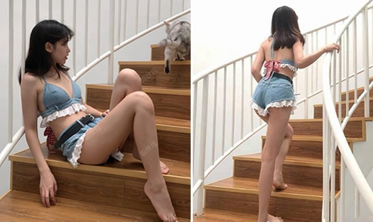 半藏森林福利：青涩的少女感觉