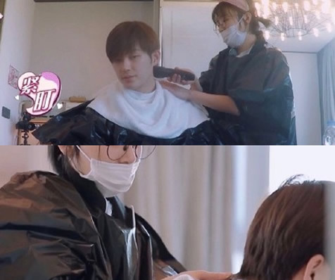 阚清子帮董力剪头发什么情况 Tony托尼阚上线画面曝光