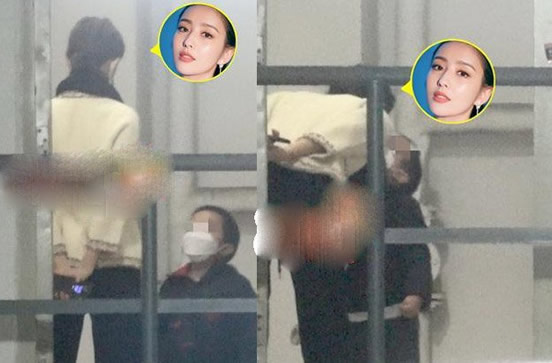 佟丽娅双下巴什么情况 近照曝光与儿子亲吻超有爱