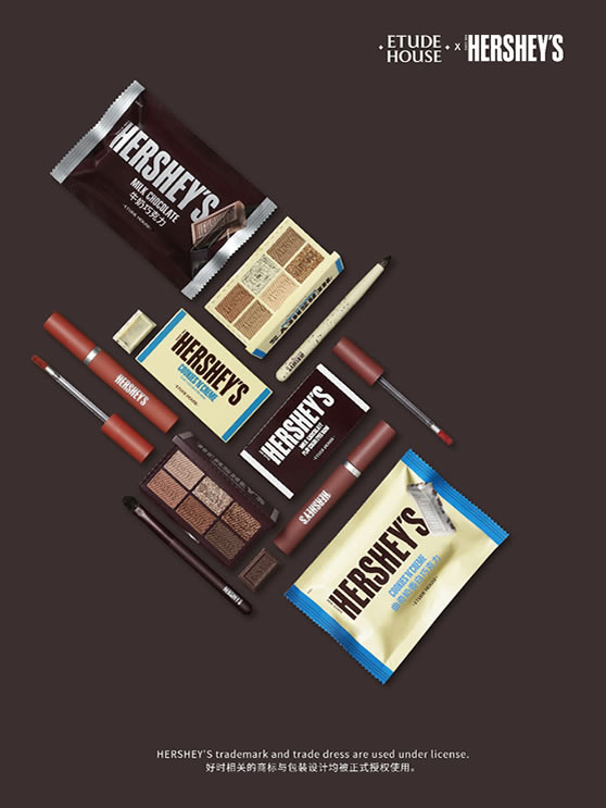 ETUDE HOUSE伊蒂之屋好时限量版甜蜜来袭 好时相伴，让甜蜜将幸福包围