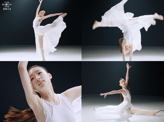 小S大女儿为生物纤维面膜硬核鼻祖宠爱之名拍摄广告