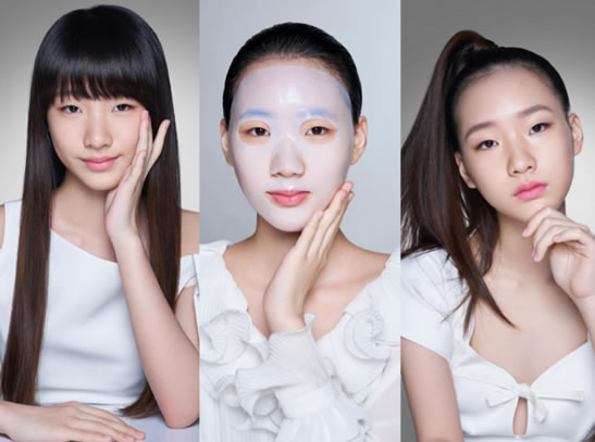 小S大女儿为生物纤维面膜硬核鼻祖宠爱之名拍摄广告