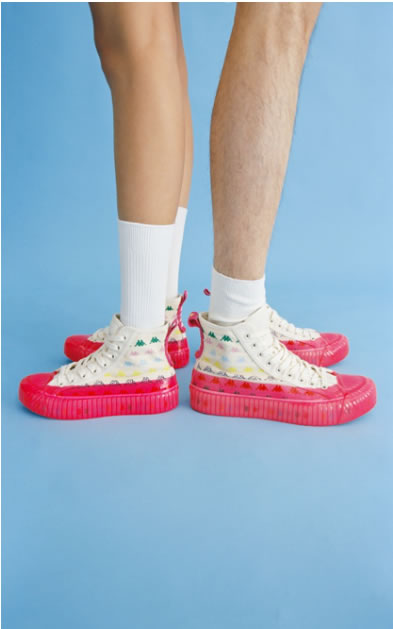 Kappa伦敦时装周秀款灵感升级 全新滴胶鞋震撼上市 Kappa伦敦时装周秀款灵感升级 全新滴胶鞋震撼上市