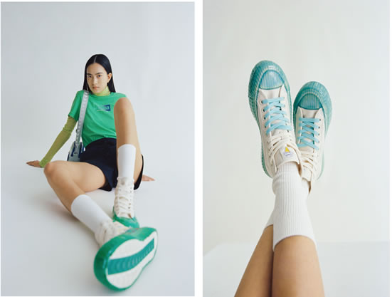 Kappa伦敦时装周秀款灵感升级 全新滴胶鞋震撼上市 Kappa伦敦时装周秀款灵感升级 全新滴胶鞋震撼上市