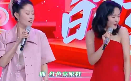 谢娜模仿刘敏涛 画面详情曝光像不像你说了算