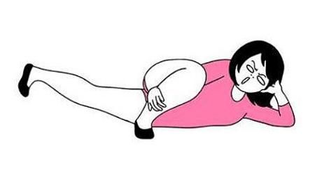 瘦大腿减肥操图解 教你6招韩式睡前美腿操