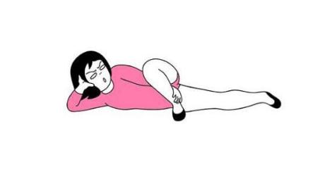 瘦大腿减肥操图解 教你6招韩式睡前美腿操