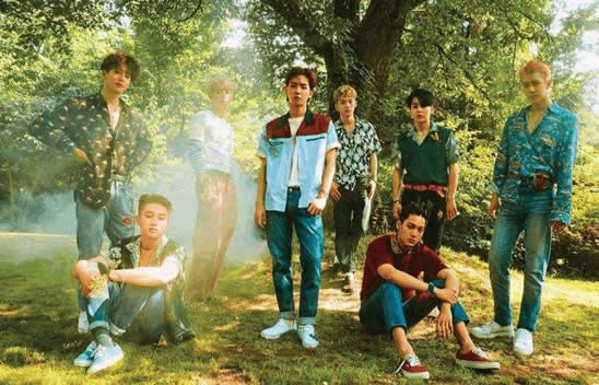 2020韩国男团人气排名前十