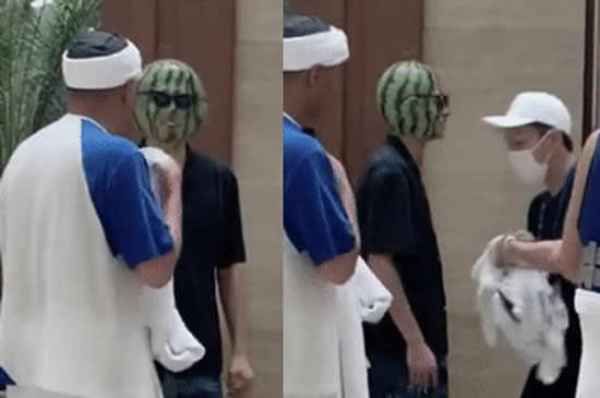 王鹤棣西瓜头造型 真的是元气满满的哥哥