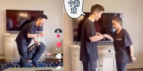 窦骁何超莲反手抱什么情况 窦骁何超莲反手抱什么情况