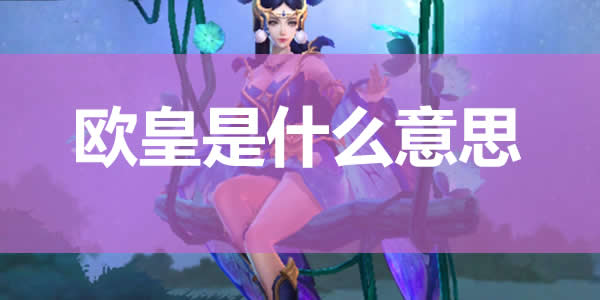 欧皇是什么意思 欧皇是什么意思