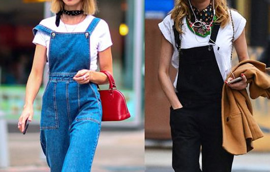 背带裤搭配什么上衣好看2020