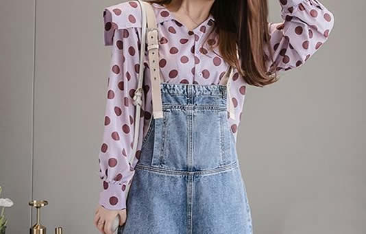 背带裤搭配什么上衣好看2020