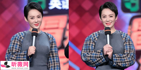 有一种发型叫宁静的短发