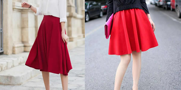 伞裙配什么上衣好看