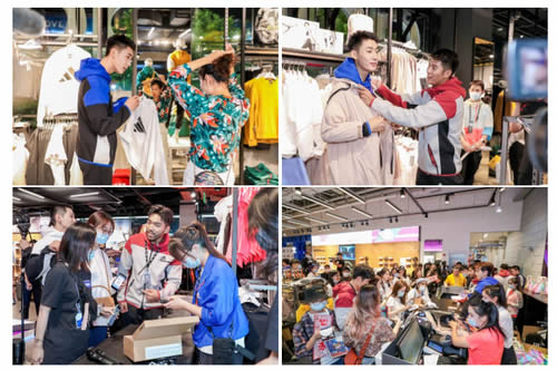 热血少年空降阿迪达斯门店，解锁《运动吧少年》限定周末