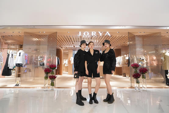 JORYA首家快闪概念店登陆南京金鹰 JORYA首家快闪概念店登陆南京金鹰