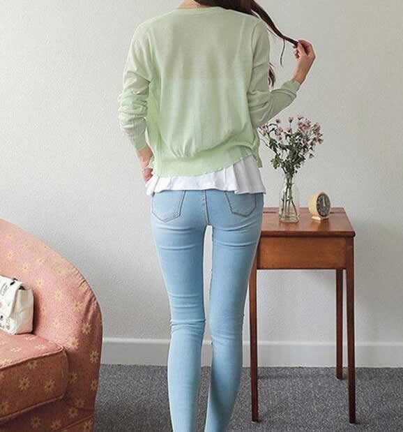 身材高挑的时尚女生图片