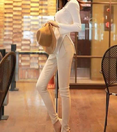 身材高挑的时尚女生图片