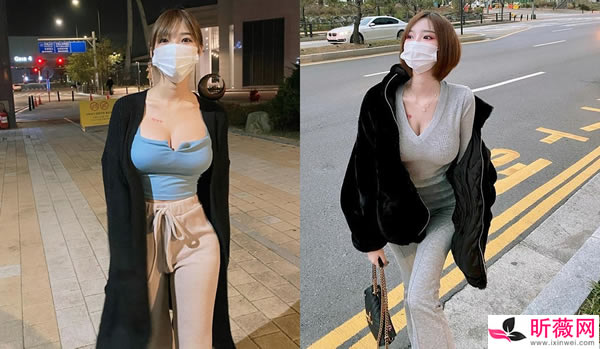 白嫩网红美女Mina小背心太小了 大胸撑爆小背心的画面