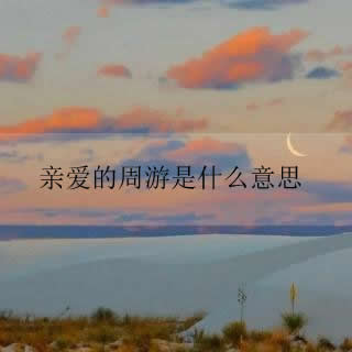 亲爱的周游是什么意思  这个梗为什么火了